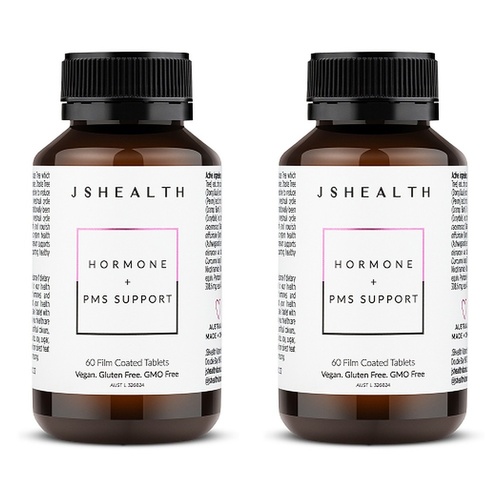 JSHealth Hormone + PMS Support 60 Tablets Pack of 2