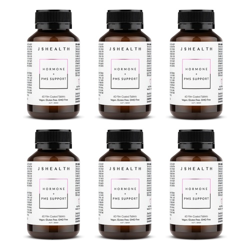 JSHealth Hormone + PMS Support 60 Tablets Pack of 6