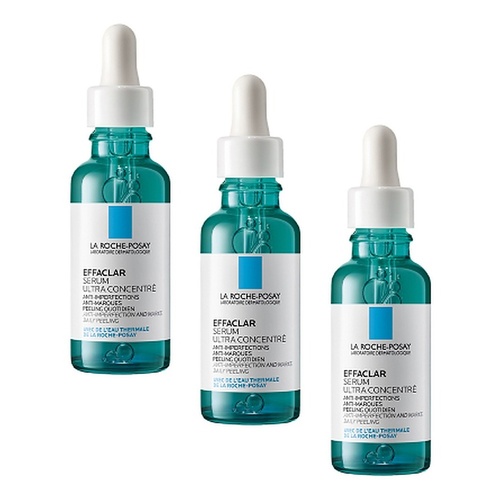 La Roche-Posay Effaclar Serum 30mL Pack of 3