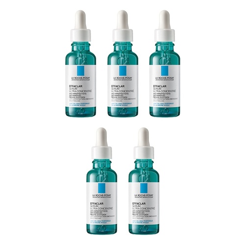 La Roche-Posay Effaclar Serum 30mL Pack of 5