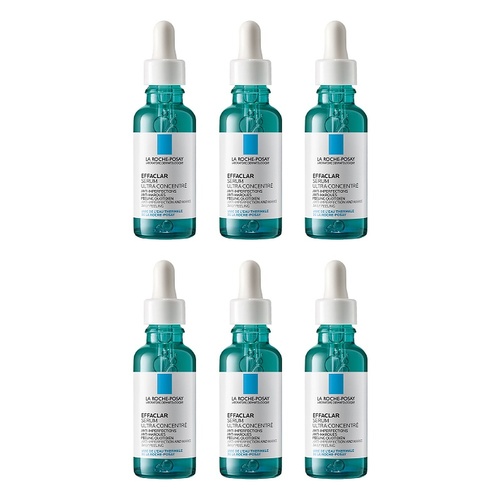 La Roche-Posay Effaclar Serum 30mL Pack of 6