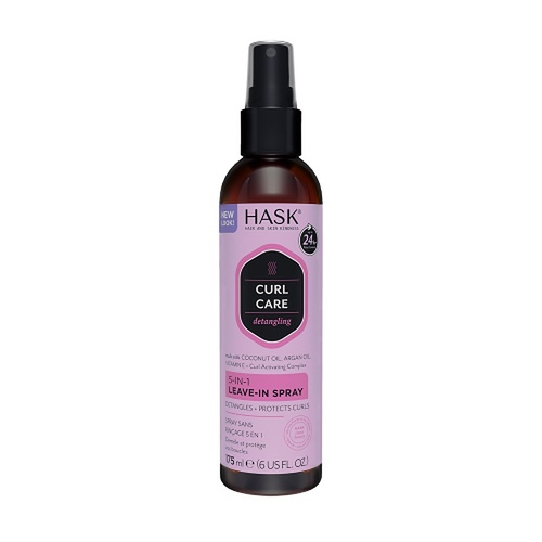 HASK Curl Care Detangling 5-in-1 Leave-In Spray 175mL