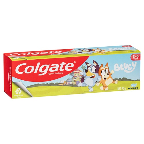 Colgate Bluey Toothpaste Mild Mint 90g