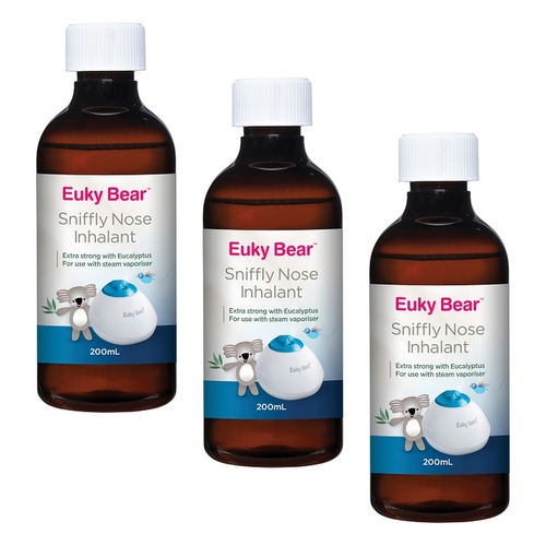 Euky Bear Inhalant 200mL Pack of 3
