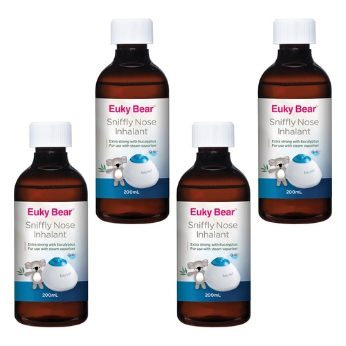 Euky Bear Inhalant 200mL Pack of 4