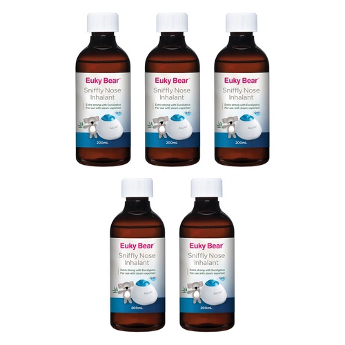 Euky Bear Inhalant 200mL Pack of 5