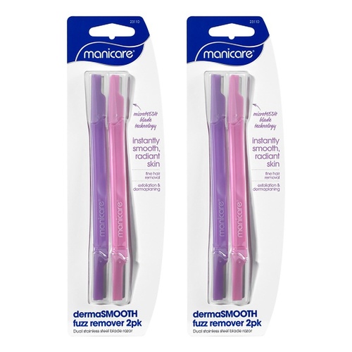 Manicare DermaSmooth Fuzz Remover 2 Pack Bundle of 2