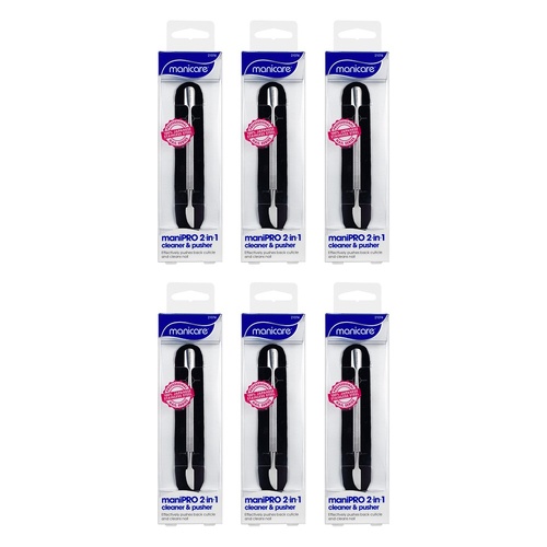 Manicare maniPRO 2-in-1 Cleaner and Pusher x 3 Bundle of 6