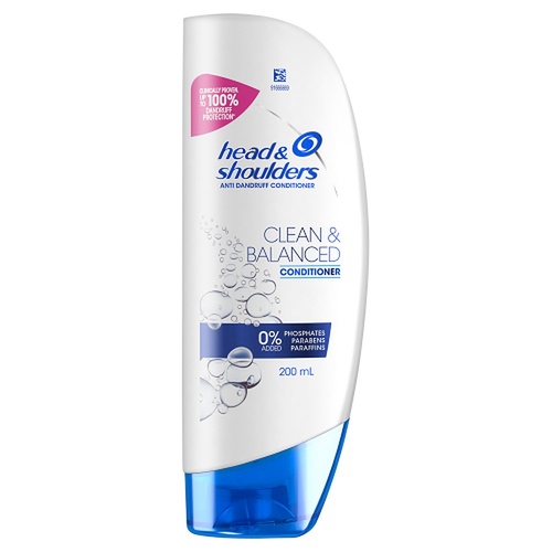 Head & Shoulders Clean & Balanced Anti Dandruff Conditioner 200mL