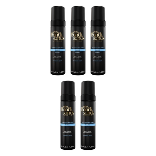 Bondi Sands Dark Self Tanning Foam 200mL Pack of 5