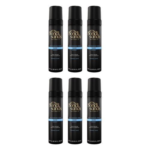 Bondi Sands Dark Self Tanning Foam 200mL Pack of 6
