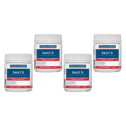 Ethical Nutrients Daily D 270 Capsules Pack of 4
