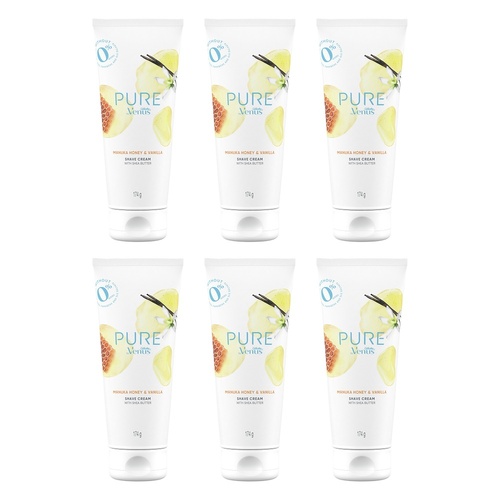 Gillette Venus Manuka Honey Vanilla Shave Cream 174g x 6 Bundle of 6