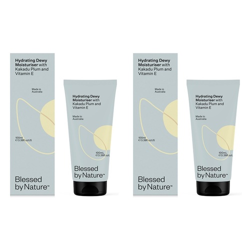 Blessed By Nature Hydrating Dewy Moisturiser 100mL Pack of 2
