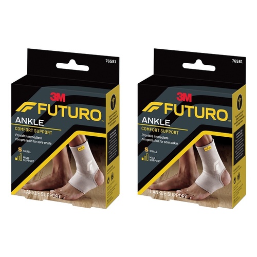 Futuro Comfort Ankle Support Small Pack of 2