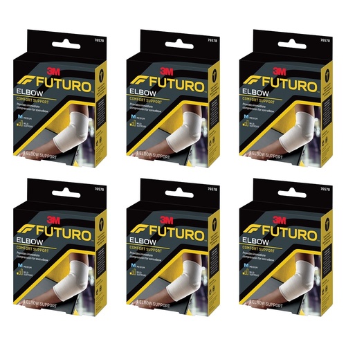 Futuro Comfort Elbow Support Medium Pack of 6