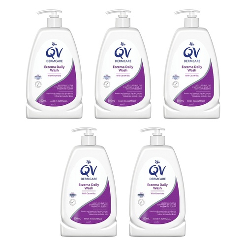Ego QV Dermcare Eczema Daily Wash 350mL Pack of 5