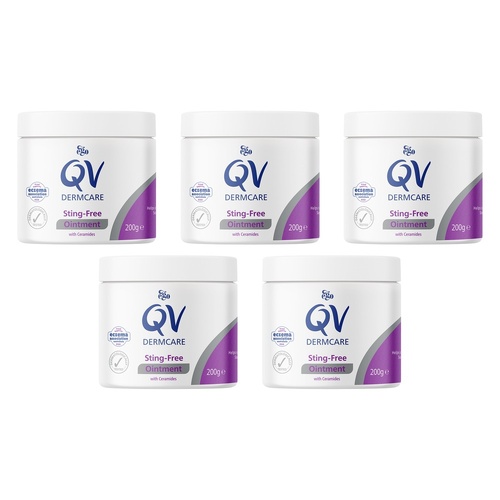 Ego Dermatological Sting-Free Soothing Ointment 200g Pack of 5