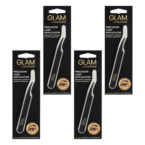 Glam by Manicare Precision Lash Applicator Pack of 4