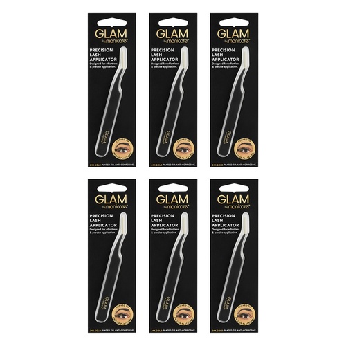 Glam by Manicare Precision Lash Applicator Pack of 6