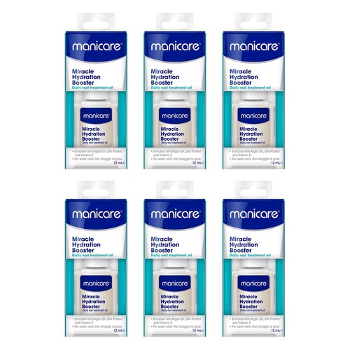 Manicare Miracle Hydration Booster 12mL x 3 Bundle of 6