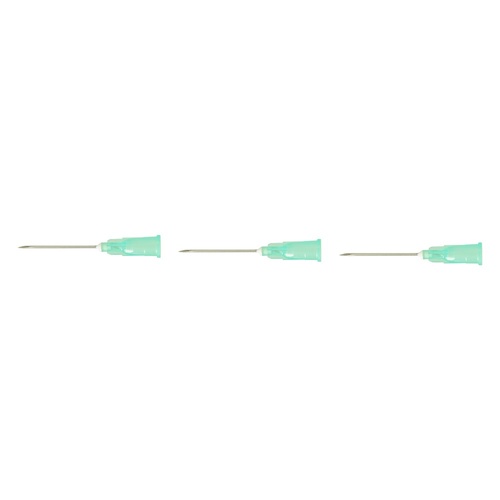 Agani Needle 21g x 25mm 100 Pack Bundle of 3