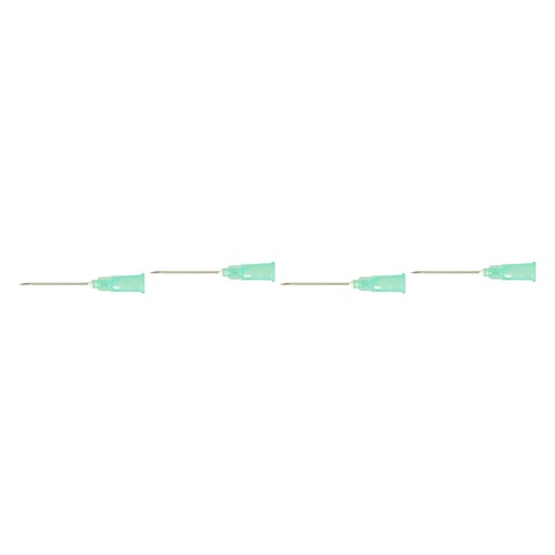 Agani Needle 21g x 25mm 100 Pack Bundle of 4