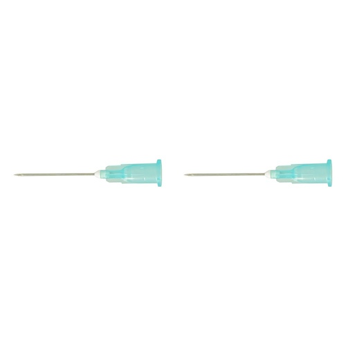 Agani Needle 23g x 25mm 100 Pack Bundle of 2