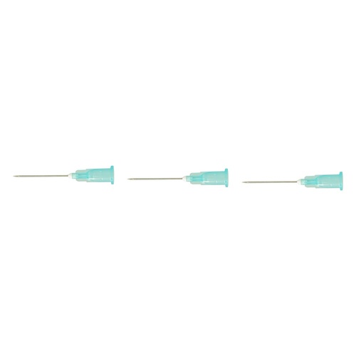 Agani Needle 23g x 25mm 100 Pack Bundle of 3