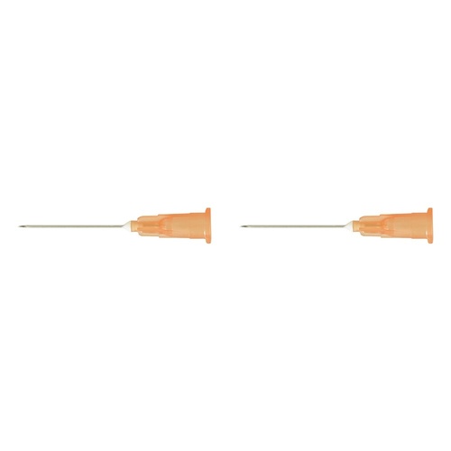 Agani Needle 25g x 25mm 100 Pack Bundle of 2