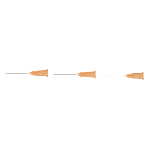 Agani Needle 25g x 25mm 100 Pack Bundle of 3