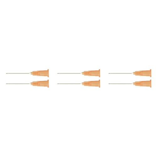 Agani Needle 25g x 25mm 100 Pack Bundle of 6