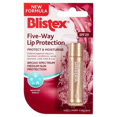 Blistex Five-Way Lip Protection SPF20 4.25g x 12