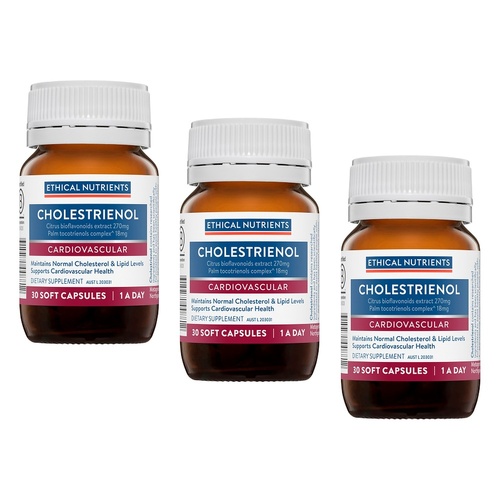 Ethical Nutrients Cholestrienol 30 Capsules Pack of 3