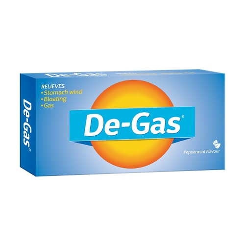 De-Gas Antiflatulent Peppermint 24 Capsules