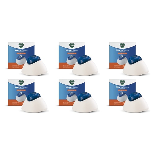 Vicks Warm Steam Vaporizer Pack of 6