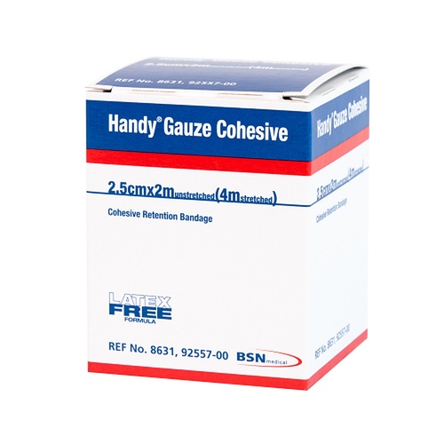 Handy Handygauze Cohesive Retention Bandage 2.5cm x 400cm
