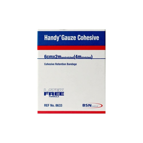 Handy Handygauze Cohesive Retention Bandage 6cm x 2m