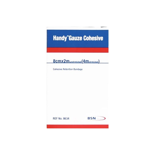 Handy Handygauze Cohesive Retention Bandage 8cm x 2m