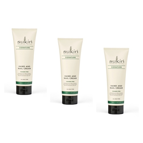 Sukin Hand & Nail Cream 125mL Pack of 3