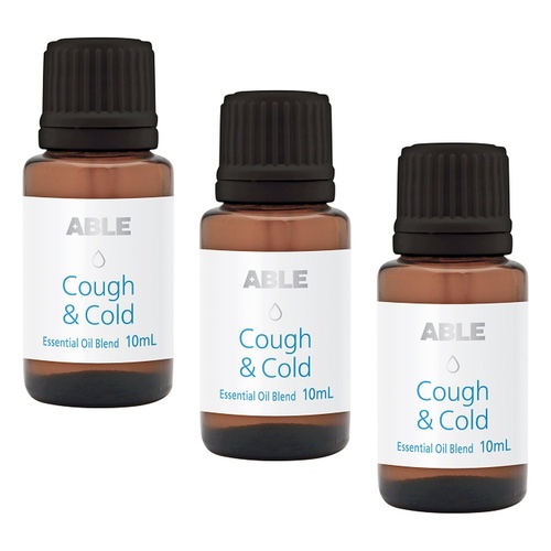 Able Essential Oil Blend Cough & Cold 10mL Pack of 3