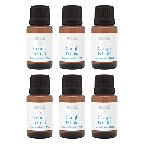 Able Essential Oil Blend Cough & Cold 10mL Pack of 6