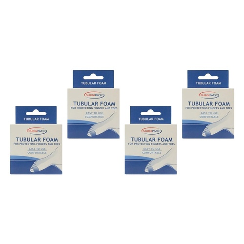 SurgiPack Tubular Foam 21mm Pack of 4