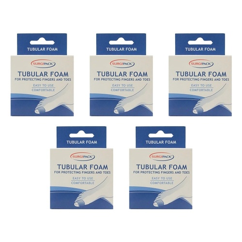 SurgiPack Tubular Foam 25mm Pack of 5