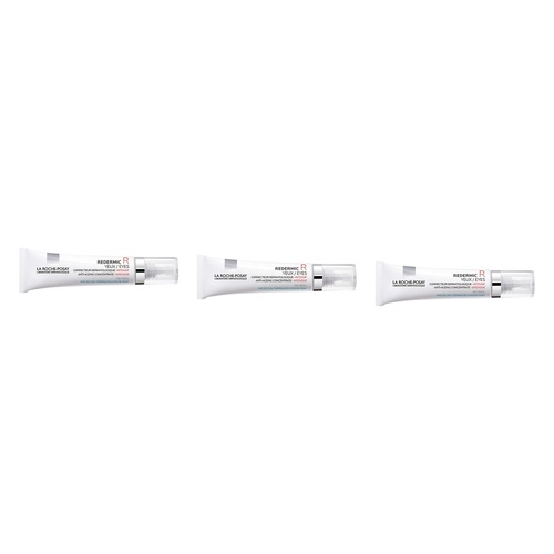 La Roche-Posay Redermic R Anti-Ageing Eye Care 15mL Pack of 3