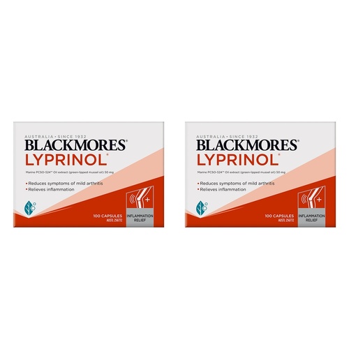 Blackmores Lyprinol 100 Capsules Pack of 2