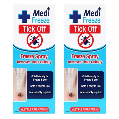 Medi Freeze Tick Off Spray 38mL Pack of 2