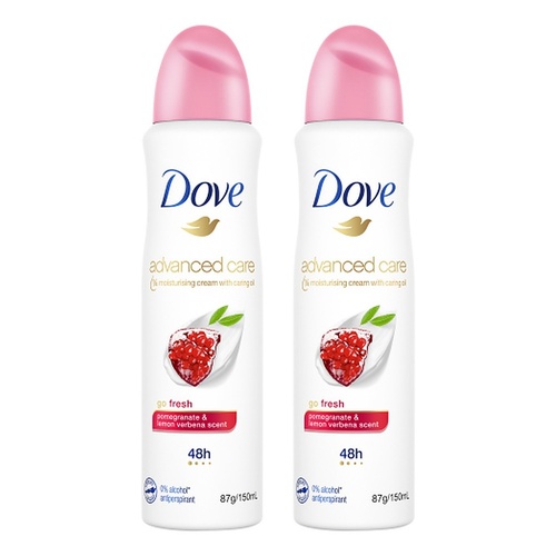 Dove Advanced Care Go Fresh Pomegranate & Lemon Verbena Pack of 2