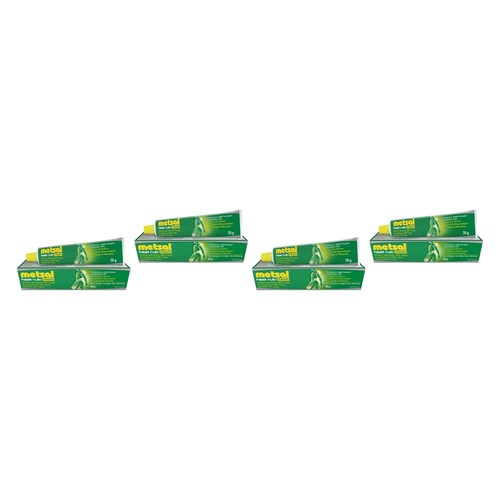 Metsal Heat Rub Cream 50g Pack of 4