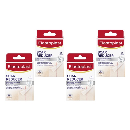 Elastoplast Scar Reducer 21 Patches Pack of 4